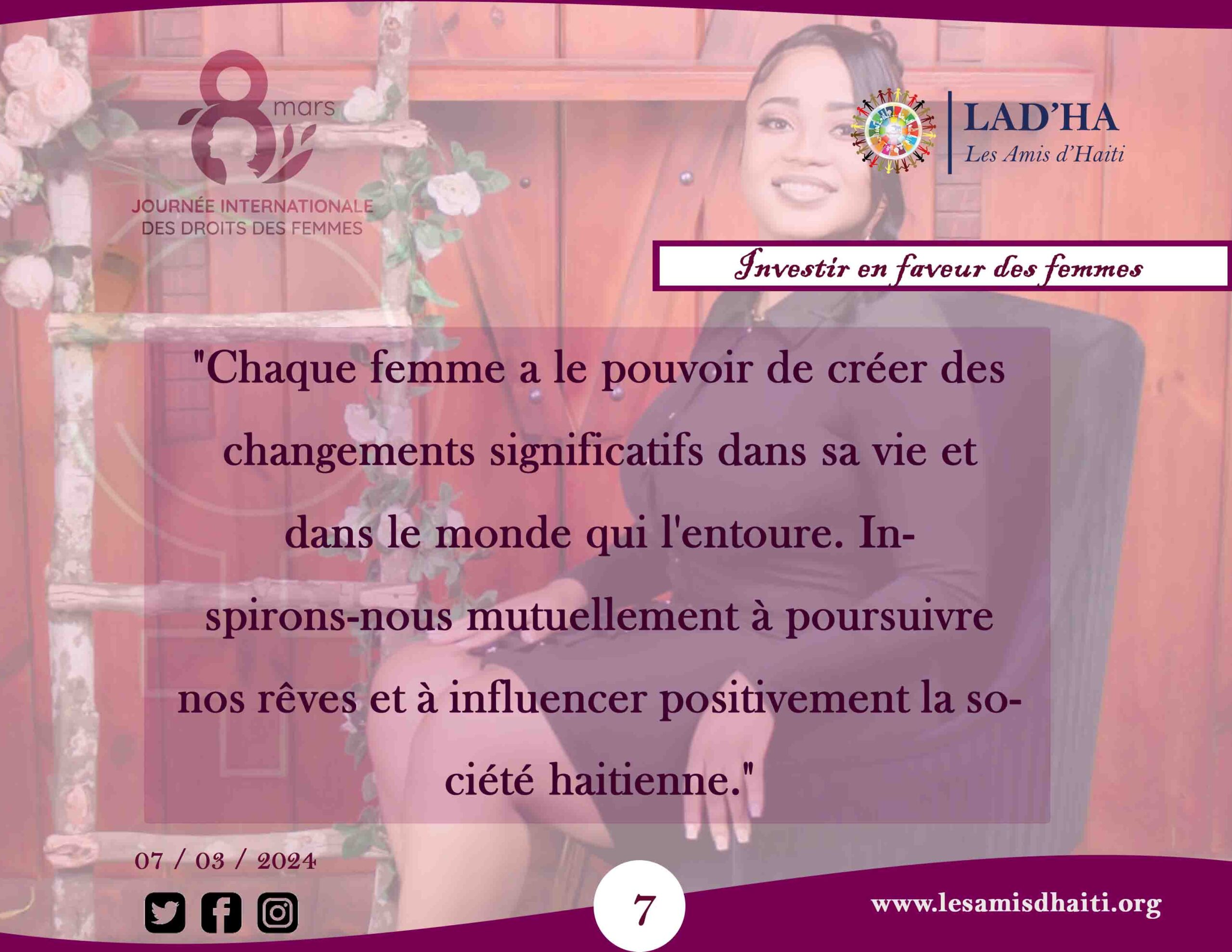 Éveiller le Changement : Inspirons-nous, Célébrons la Solidarité Féminine et Dénonçons les Violences