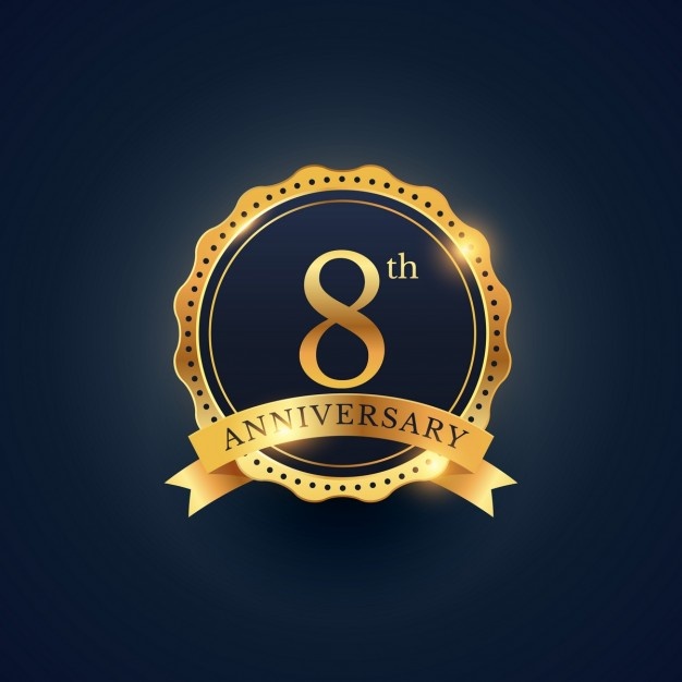 Joyeux 8eme Anniversaire